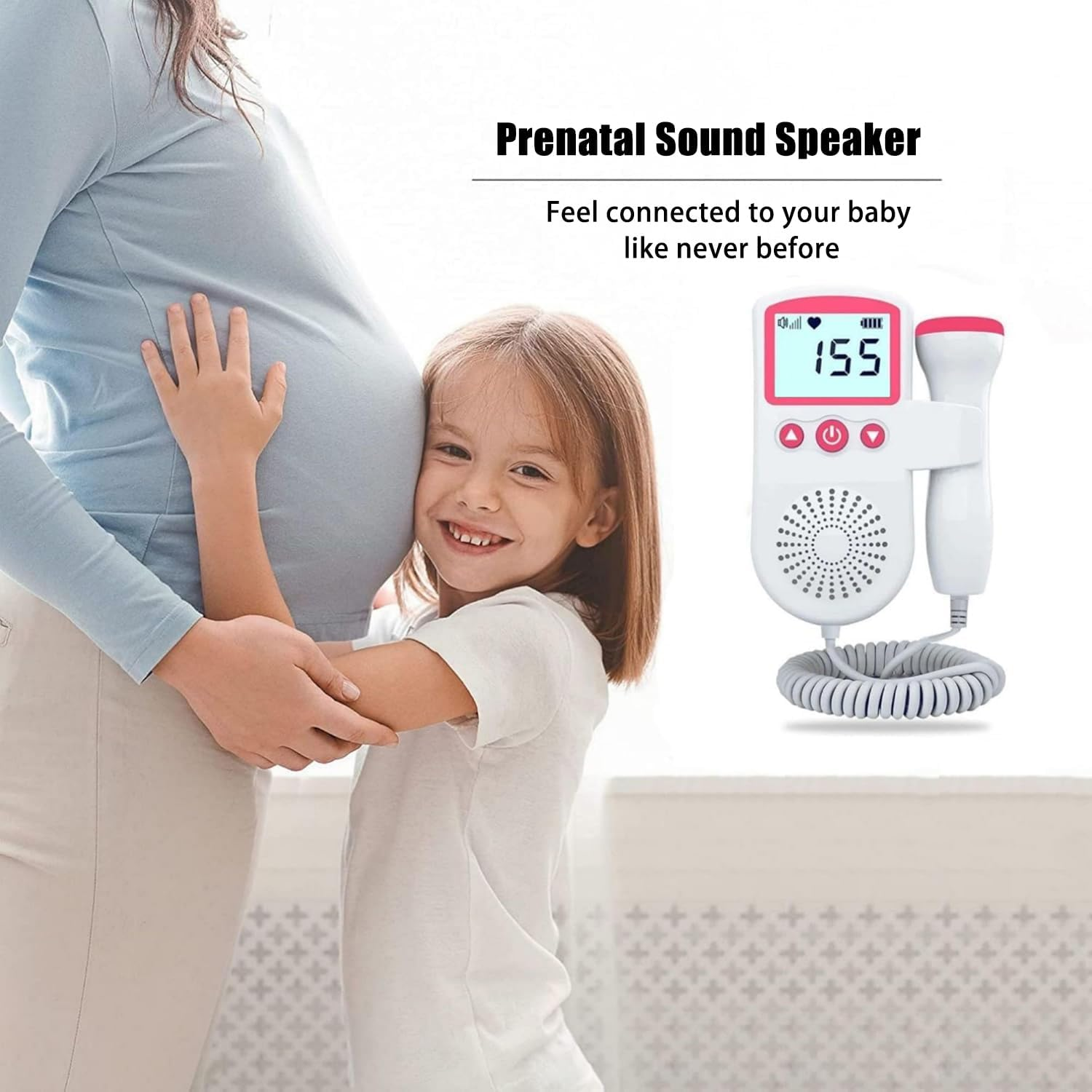 Portable Home Monitor &mdash; Crisp Display & Live Audio for Family Connection and Peace of Mind (Blue) image number 2