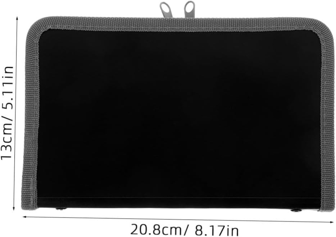 SHOWERORO Accordion File Organizer A6 Mini Expandable Zippered Document Receipt Holder Portable Paper Folder for Travel Office Business Filing image number 1