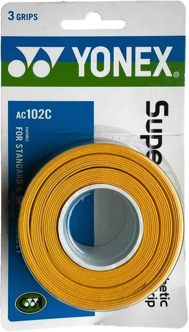 YONEX Overgrip Super GRAP 3 Pack - Tennis, Badminton, Squash - Choice of Colors - Green image number 4