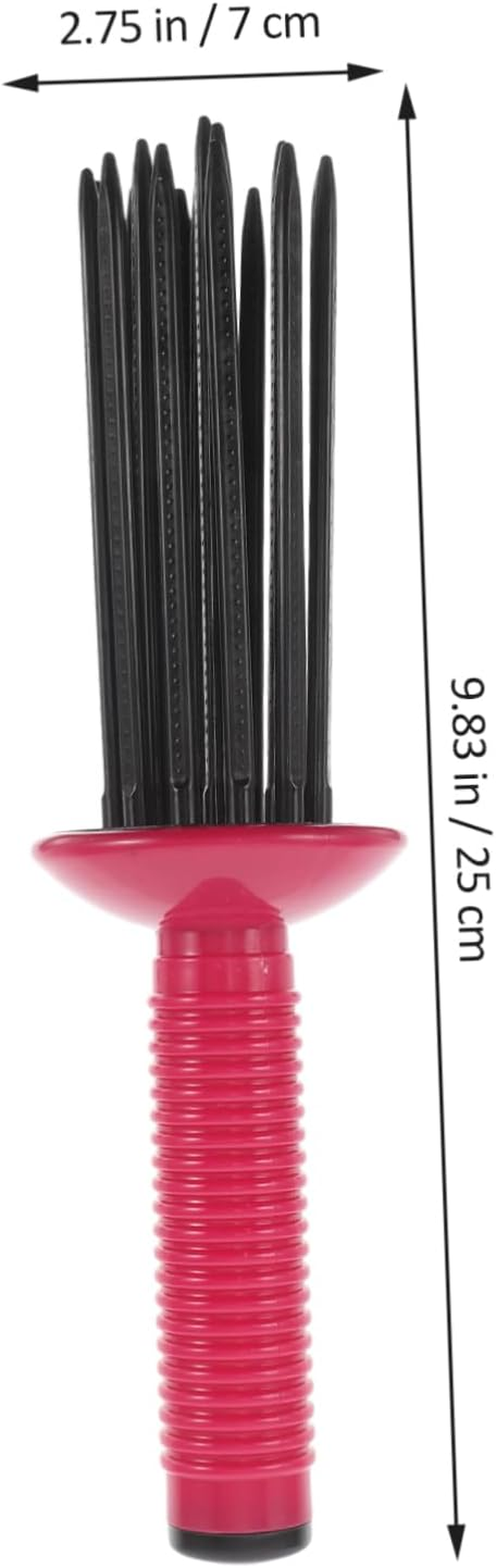 Gogogmee Bristle Hair Curler Comb Fluffy Curling Comb for Slip Styling round Brush for Curly Hair image number 4