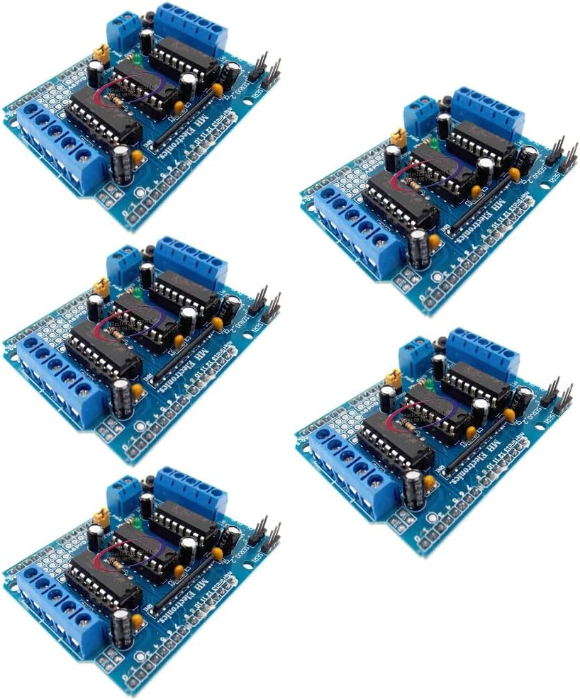 5PCS L293D DC Motor Drive Motor Control Shield Module Stepper Motor Drive Shield Expansion Board image number 1
