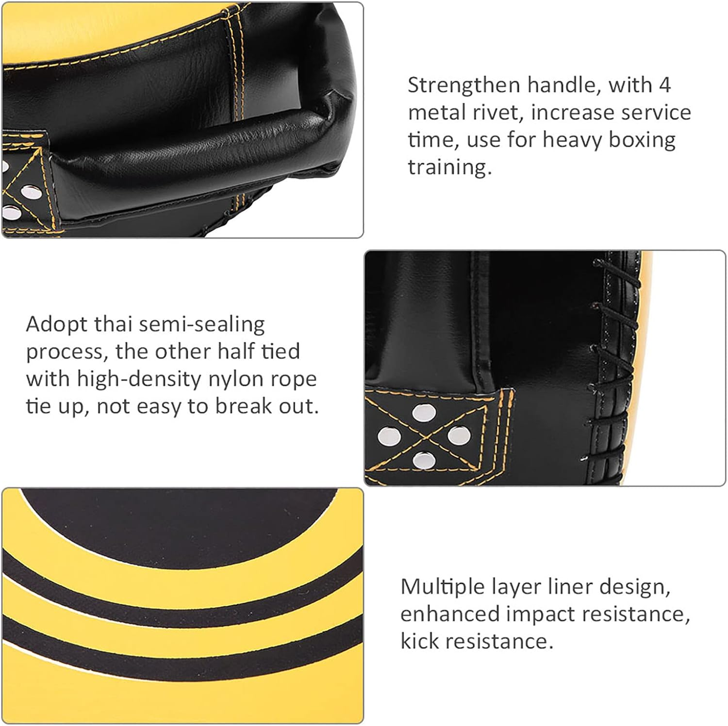 Taekwondo Kick Pad, round Boxing Training Target Soft Karate Kicking Shield, Kickboxing Shield for Home Gym Practicing Fitness