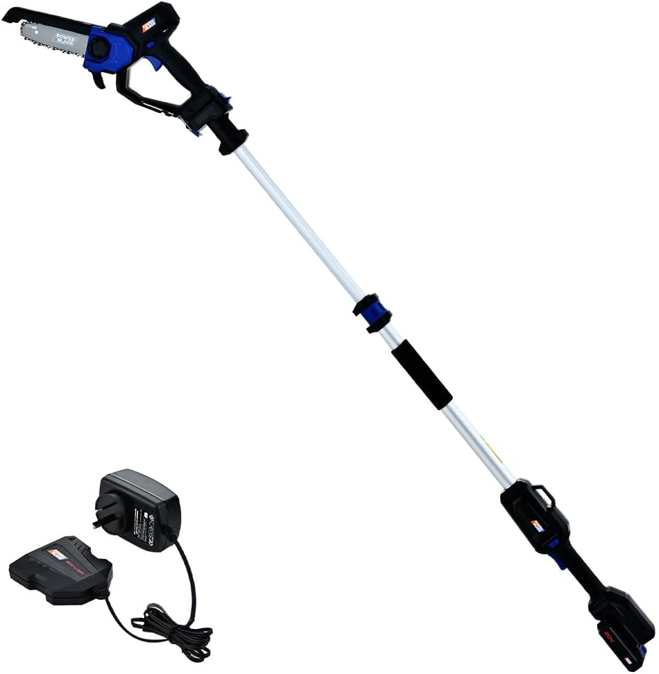 Powerblade SW7 20V Cordless Convertible Mini Chainsaw Pole Saw Kit, Telescopic Electric Tree Pruner with Lithium Battery & Fast Charger image number 6