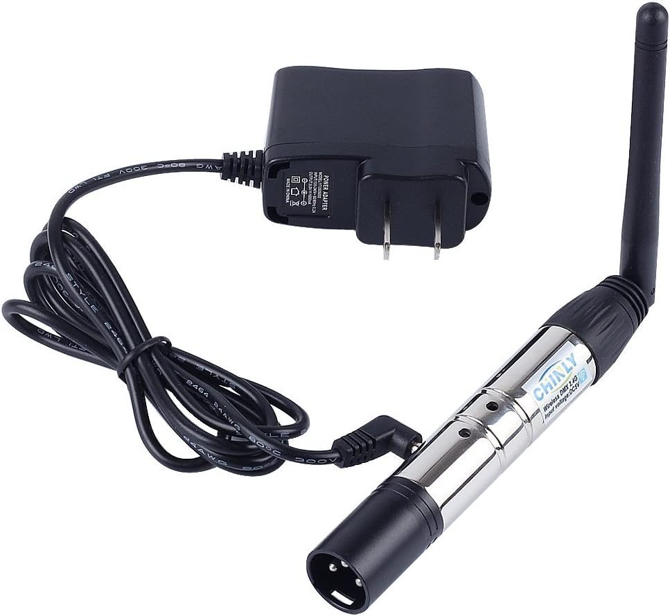 CHINLY DMX 512 DMX Dfi DJ 2.4G Wireless 1 Transmitter Controller for LED Stage Par Party Light