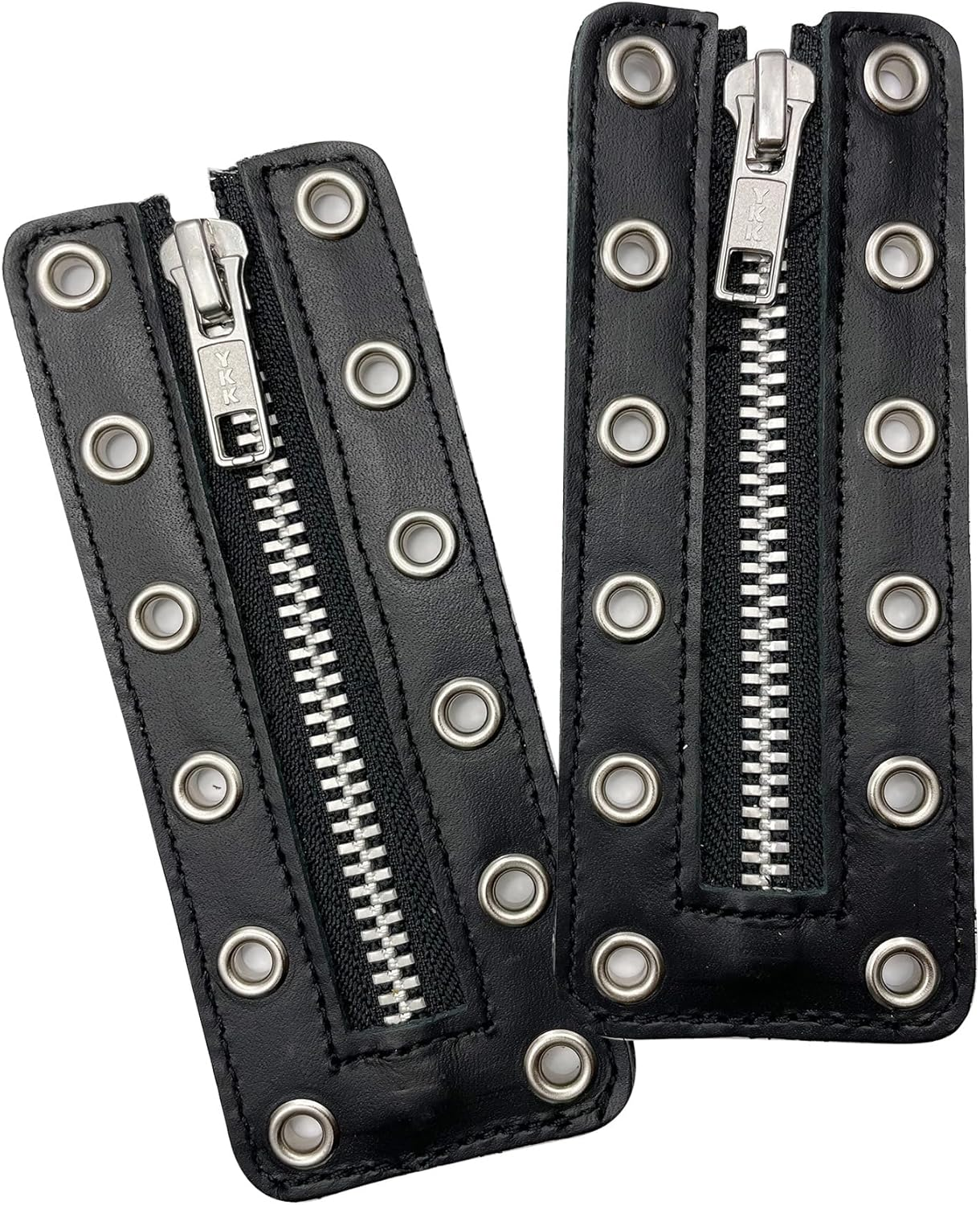 Leather Lace-In Boot Zipper 6 Eyelet Zipper Suitable for All Brands