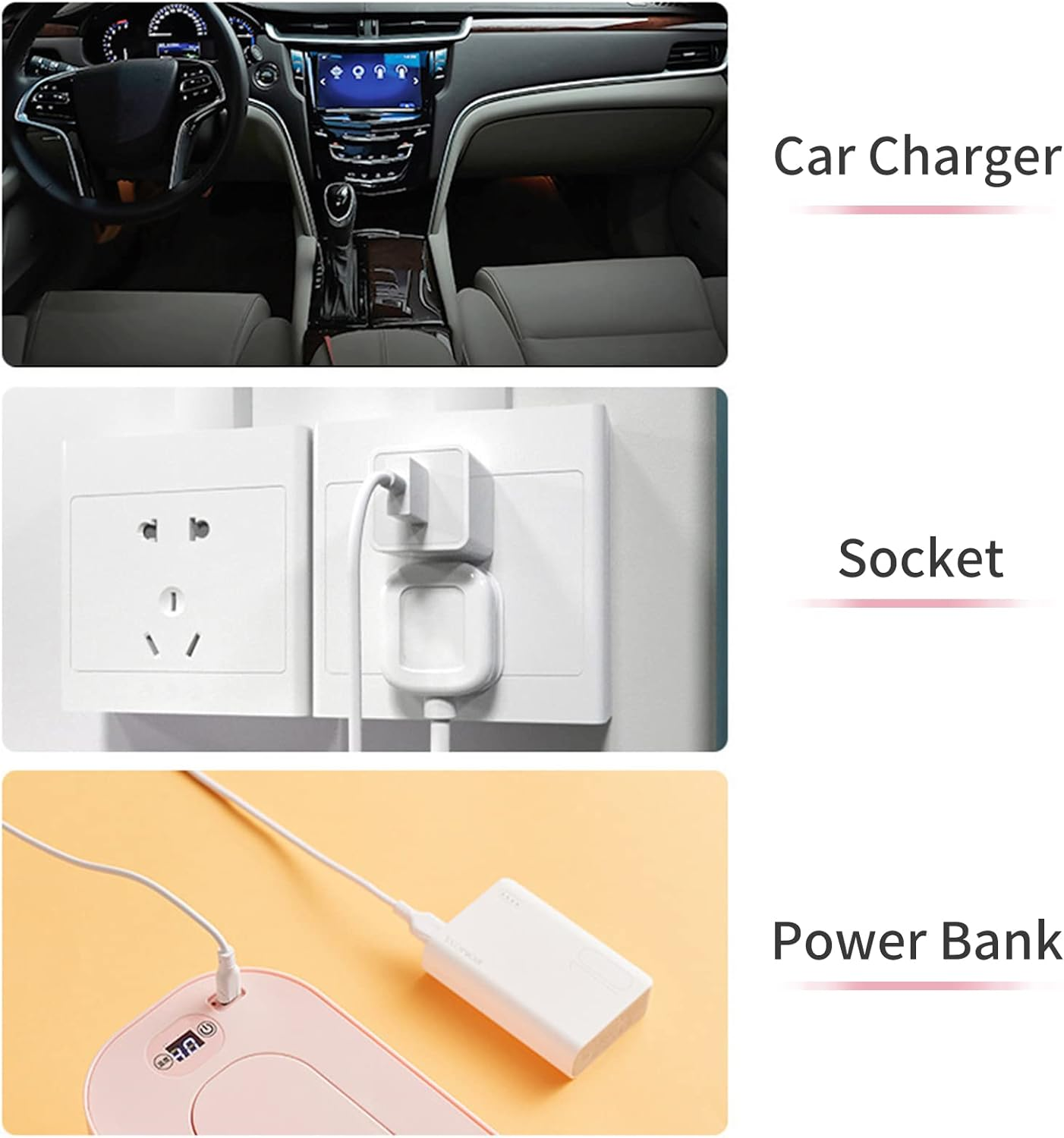 Staright USB Baby Wet Wipe Warmer 3 Temperature Modes Diaper Wipe Warmer 10W Constant Temperature Large Capacity Portable Baby Wet Wipe Warmer Dispenser for Home Car Travel image number 2