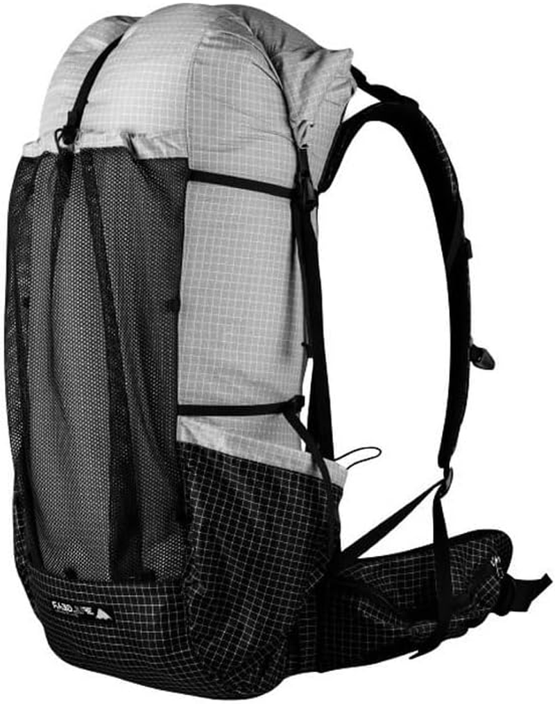 Windhike 3F UL GEAR 56L Internal Frame Hiking Backpack, Lightweight Breathable Pack-Fix Trekking Poles & Moisture-Proof Pads for Backpacking