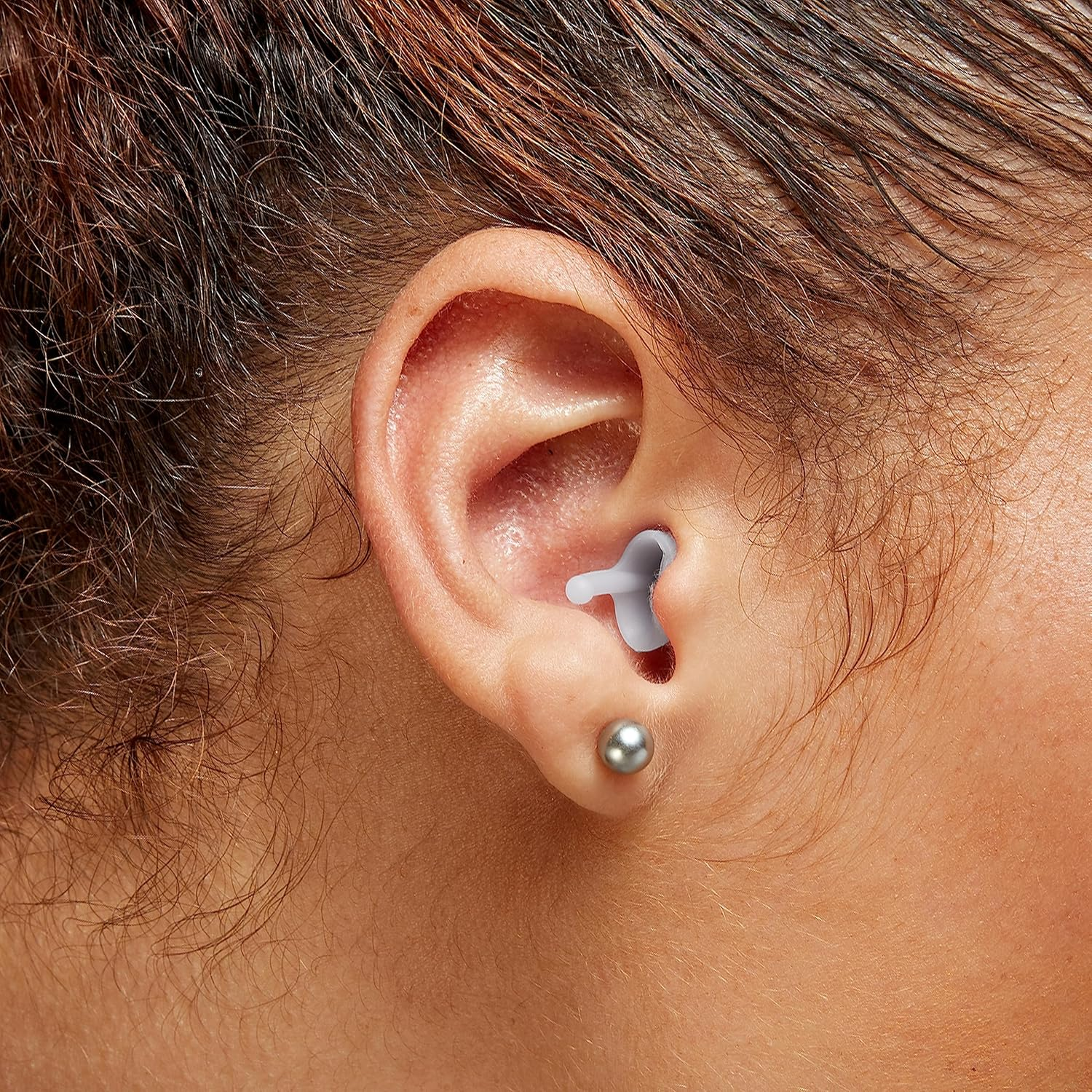 Flare Calmer Soft &ndash; Ear Plugs Alternative &ndash; Reduce Annoying Noises without Blocking Sound &ndash; Soft Reusable Silicone - Translucent