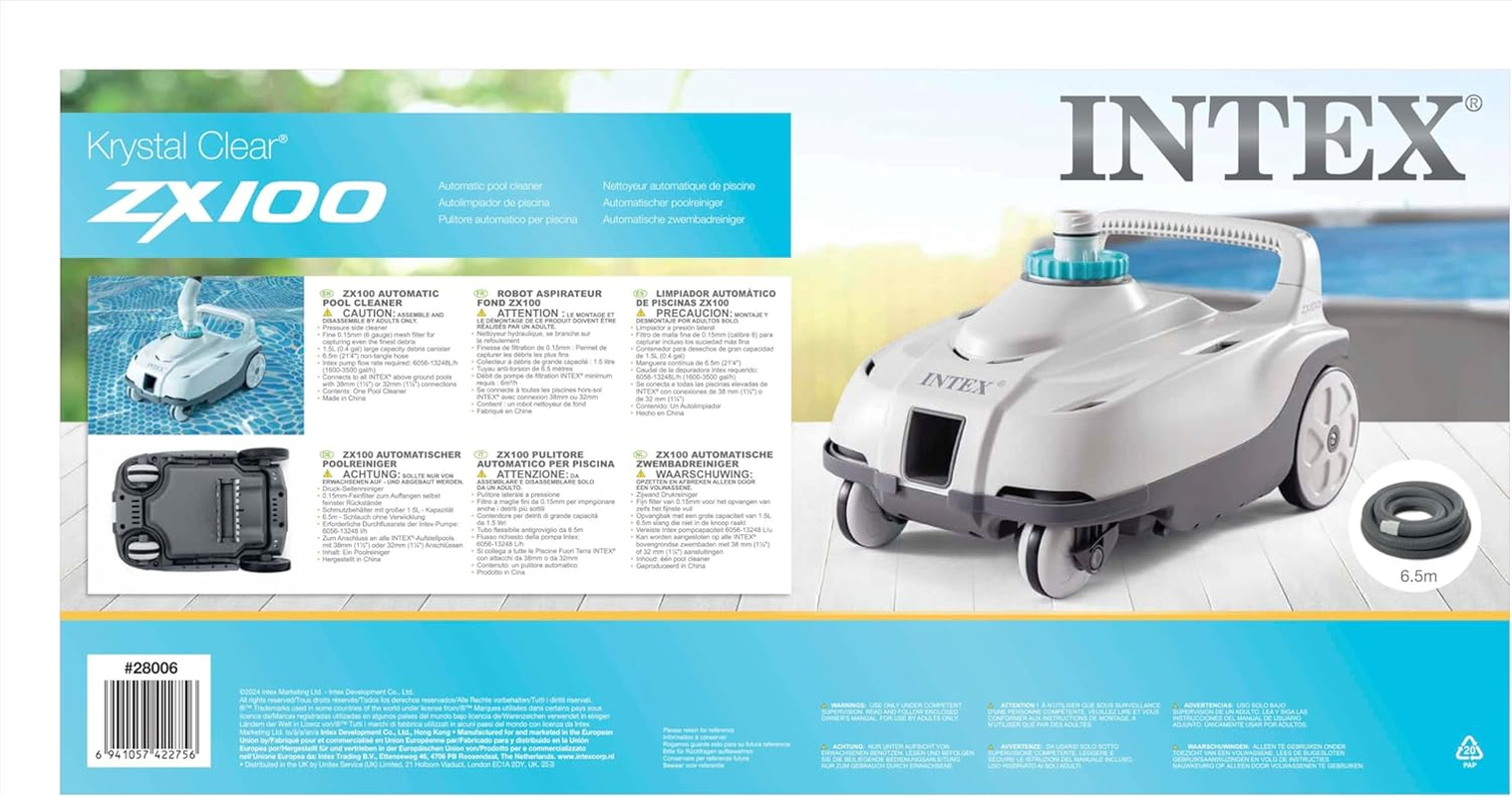 INTEX 28006 - Zx100 Auto Pool Cleaner image number 1