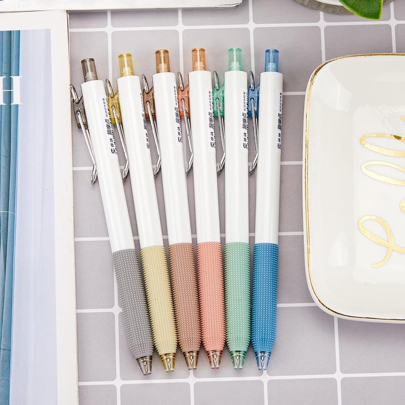 DR DOURONGE Gel Pens, 12 PCS Black Ink Pens Fine Point Smooth Writing Pens, 0.5Mm Ball Point Pens for Journaling Note Taking, Cute Aesthetic Office School Supplies Gifts for Women, Nurse Stationery image number 4