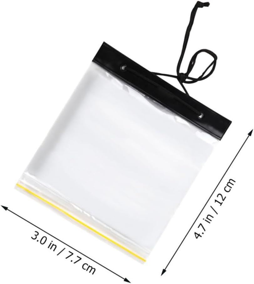 MAGICLULU Portable Office File Organizer Sealed Camping Map Bag PVC Travel File Pouch image number 4