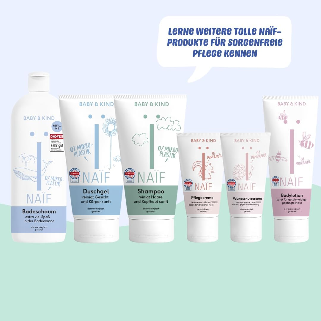 Na&iuml;f Nourishing Shampoo for Baby & Child Refill Pack 500 Ml