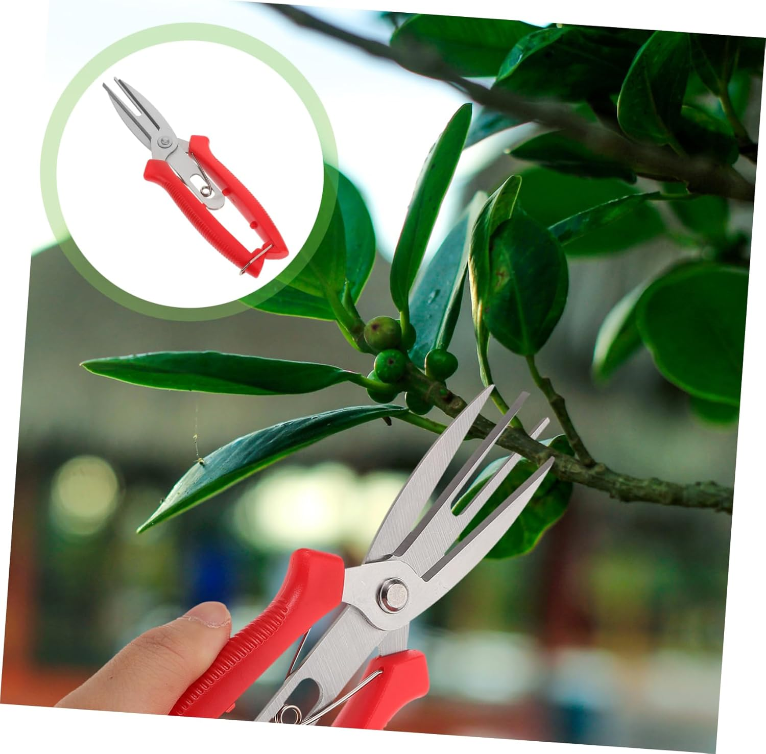 Kisangel Garden Pruning Shears Pruning Shears for Gardening Flowers Plants Bonsai Scissors Comfortable Handle
