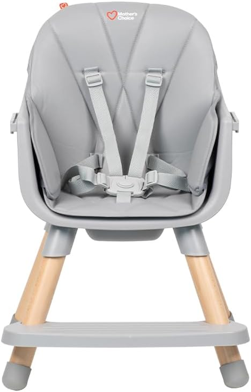 Mother&rsquo;S Choice Willow 4-In-1 Highchair &ndash; Multi-Stage Seating Solution: Highchair, Chair, Booster & Stool, Versatile Baby Feeding Chair Converts to Toddler Seat, Booster & Stool, Timeless Design for Growing Families image number 4