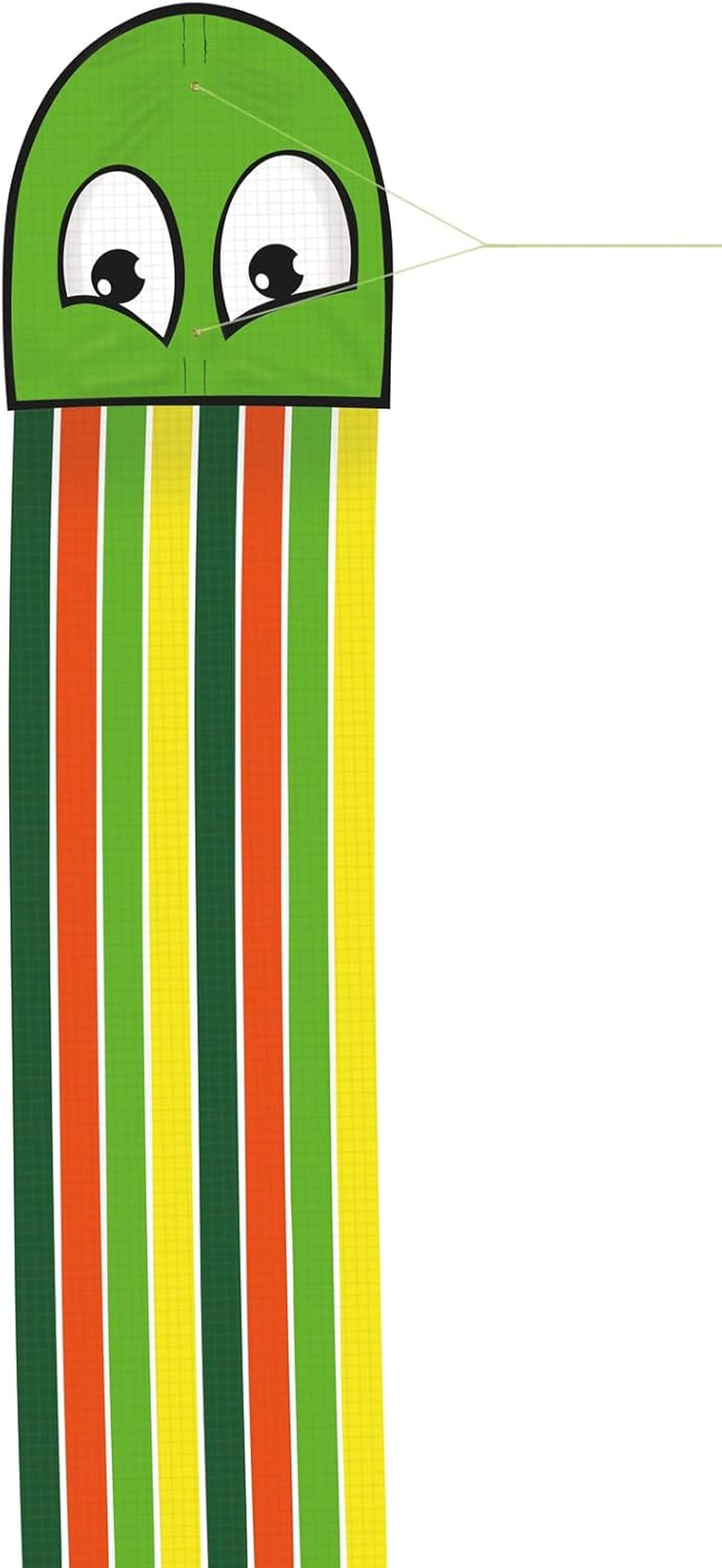 G&uuml;nther Flugspiele Octopus 1163 Single Line Kite, Approx. 250 X 33 Cm, Children'S Kite Made of Robust Polyester, Includes Handle and Cord, Outdoor Toy for Children from 4 Years, in 2 Assorted Colours image number 5