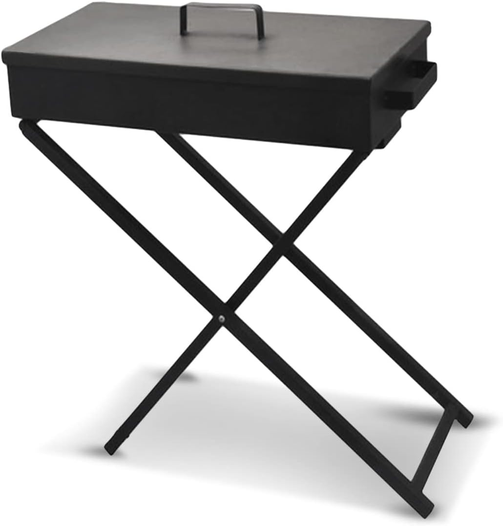 Wallaroo Charcoal BBQ Grill for Camping & Hiking Suitable for Outdoor Garden & Patio Use - Foldable Legs Height-Adjustable up to 72Cm image number 5