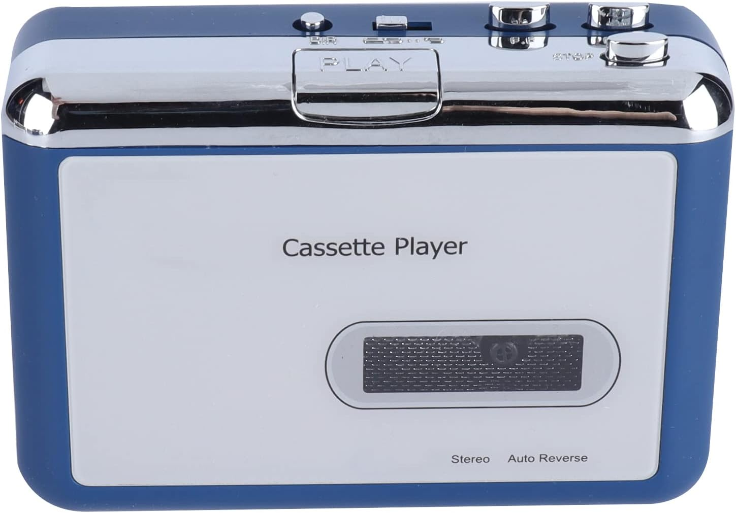 TOPINCN Auto Reverse Cassette Player with Headphone for Music Enthusiasts Cassette Player Output to Headphone Speaker for Audiophiles Speaker Included image number 1