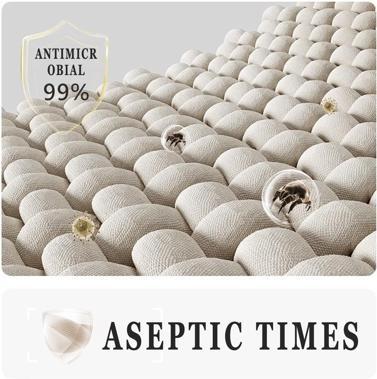 Office Chair Mat for Carpet and Hardwood Floors, 120X80Cm, Oversized Non-Slip Computer Desk and Chair Protector, Multi-Purpose Floor Protector for Home Office image number 5