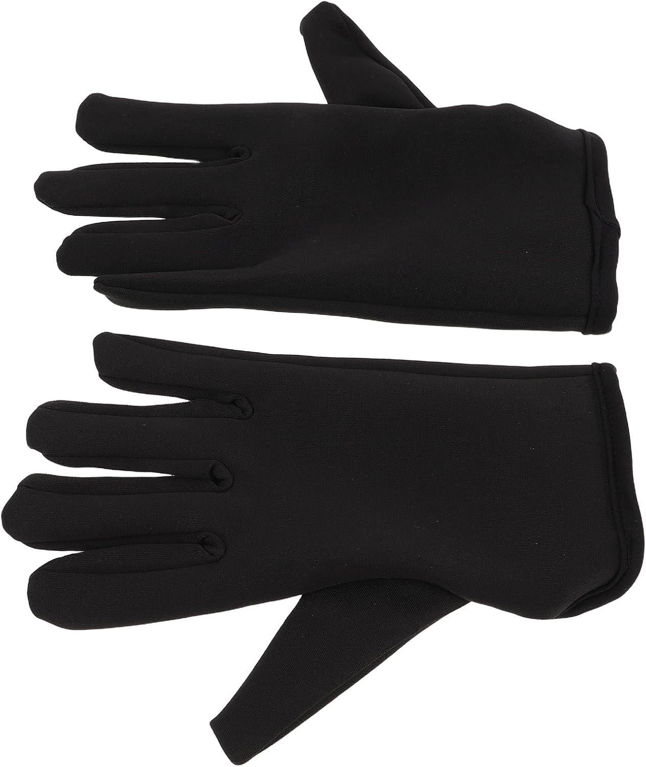 COSMEVIVI 1 Pair Hair Styling Gloves: Heat Resistant Full Finger Barber Gloves Reusable Curling Wand Heat Protector for Hair Stylist Supplies image number 4