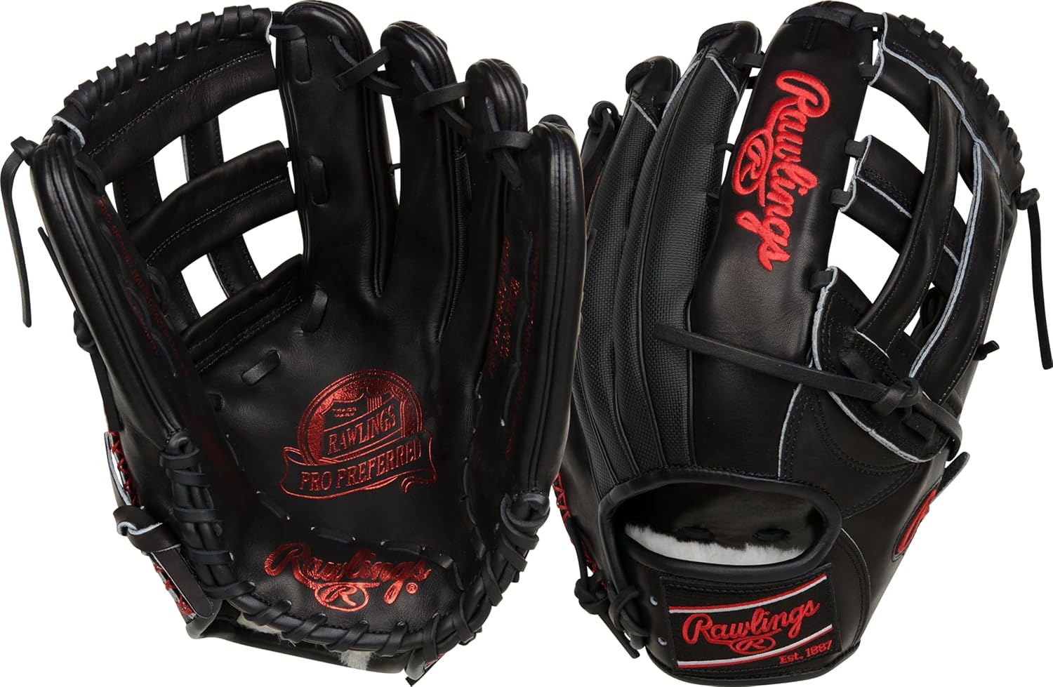 Rawlings | PRO Preferred Baseball Glove | Sizes 11.5" - 12.75" | Multiple Styles