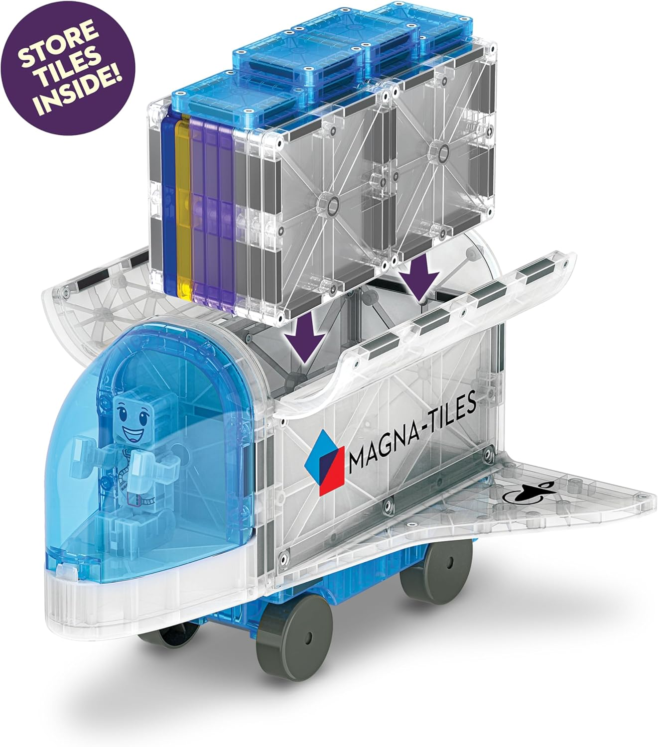 MAGNA-TILES - Space + Micromags - 32 Piece Set image number 2