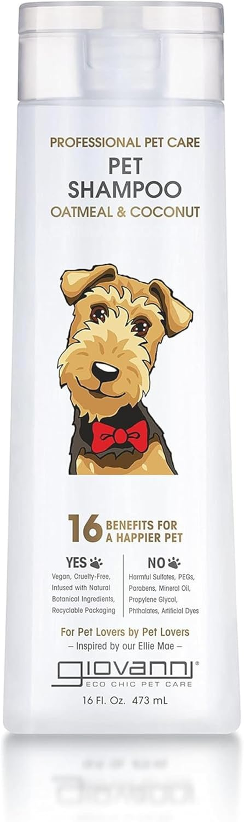 Giovanni Professional Pet Care Oatmeal & Coconut Shampoo 473 Ml image number 4