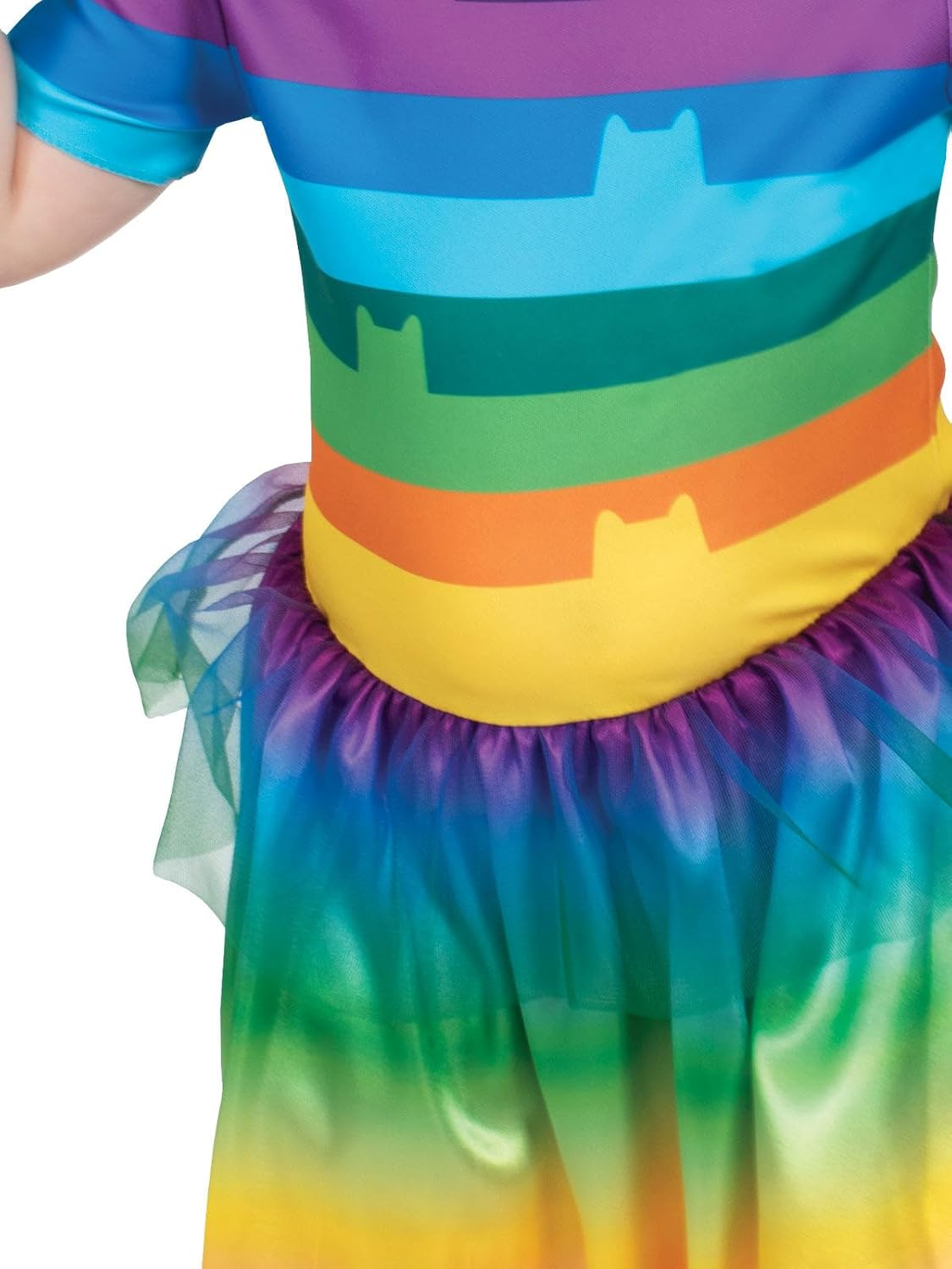 Gabby Rainbow Tutu Costume for Kids - Gabby'S Dollhouse - Small (3-5 Yrs) image number 3