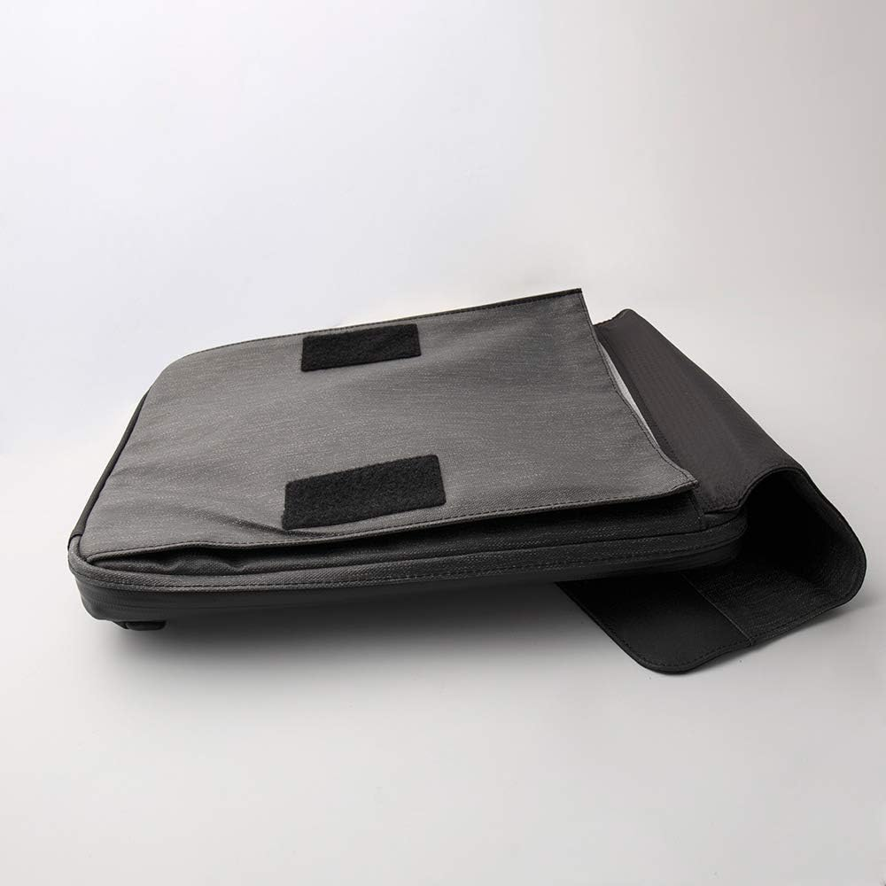 Etchr Slate Satchel - 2 in 1 Art Travel Case and Small Messenger Bag for Essential Art Supplies - Multipurpose Weatherproof Travel Portfolio - Tripod Mountable for Plein Air