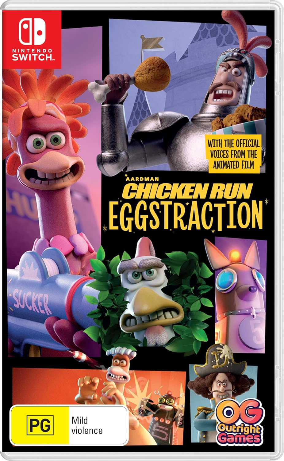 Chicken Run - Eggstraction: Nintendo Switch image number 1