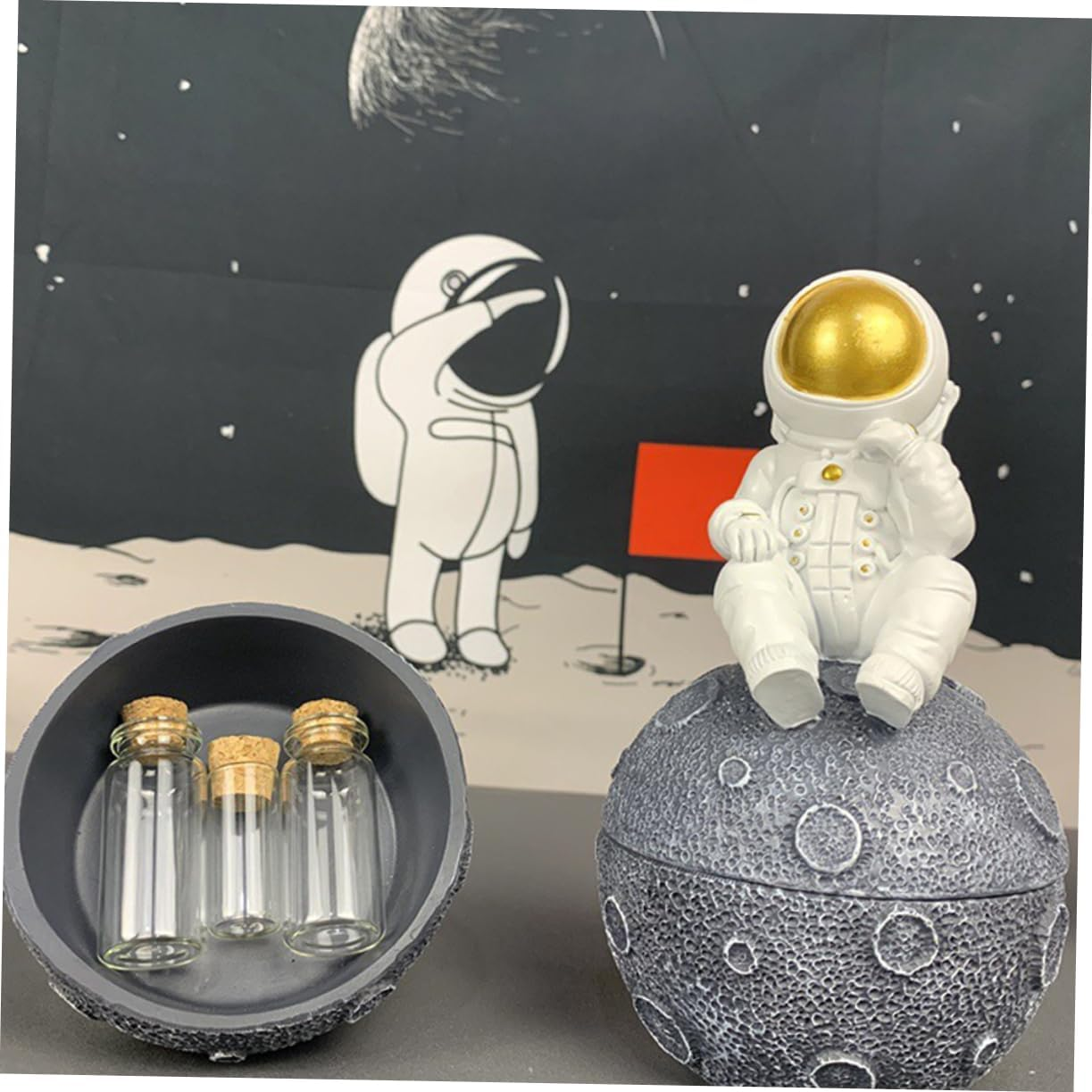 ERINGOGO Fetal Hair Preserving Bottle Teeth Storage DIY Keepsake Newborn Boy Girl image number 4