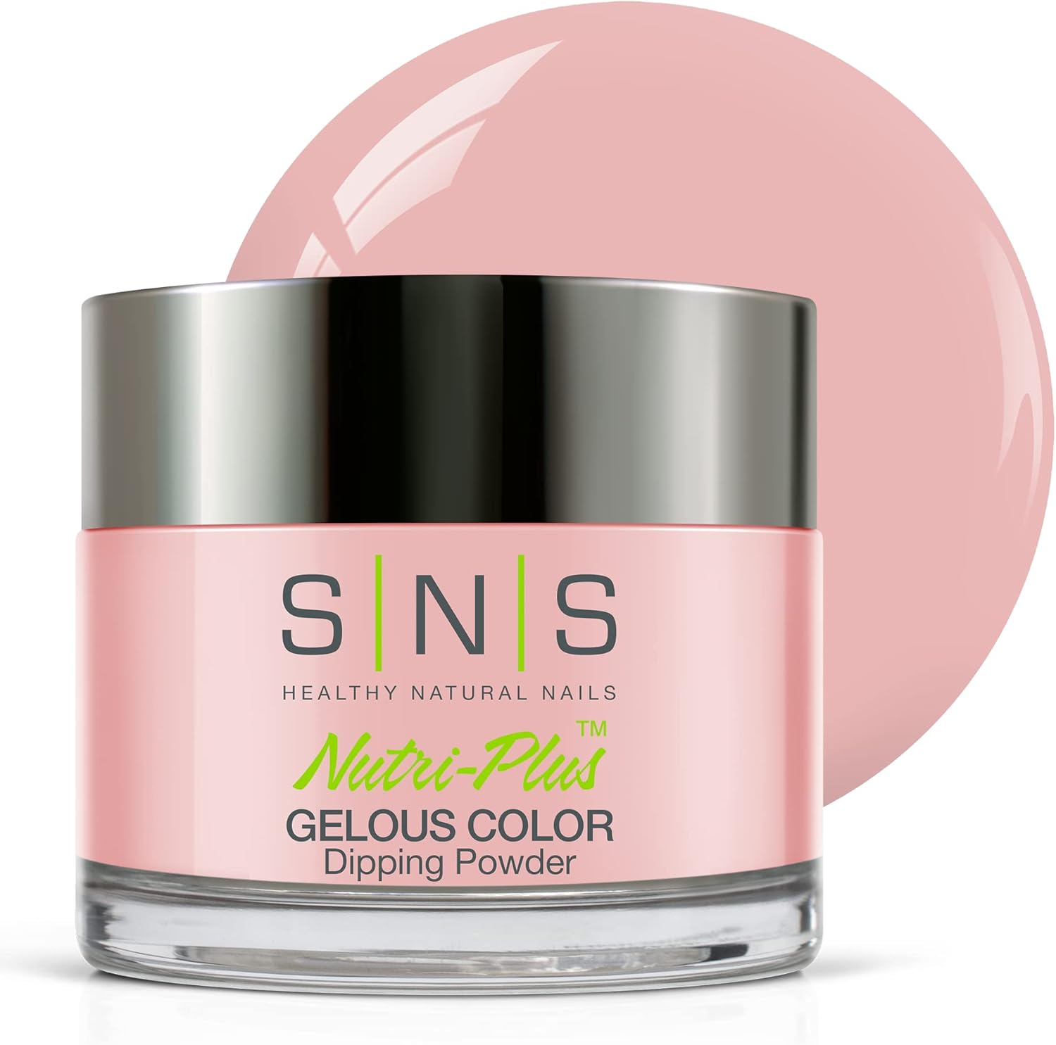 SNS Nail Dip Powder, Gelous Color Dipping Powder - Age Is Just a Number (Natural/Nudes) - Long-Lasting Nail Color & Polish Lasts 14 Days - Odor-Free & No UV Lamp Needed