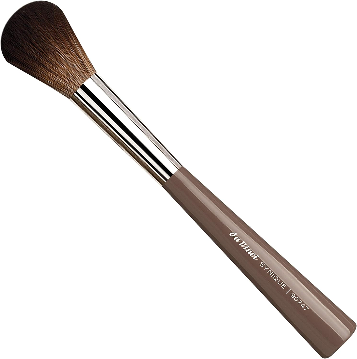 Da Vinci Cosmetics Series 91244 Classic Luxe Blusher Brush, Oval Natural Hair, 1.38 Ounce image number 5