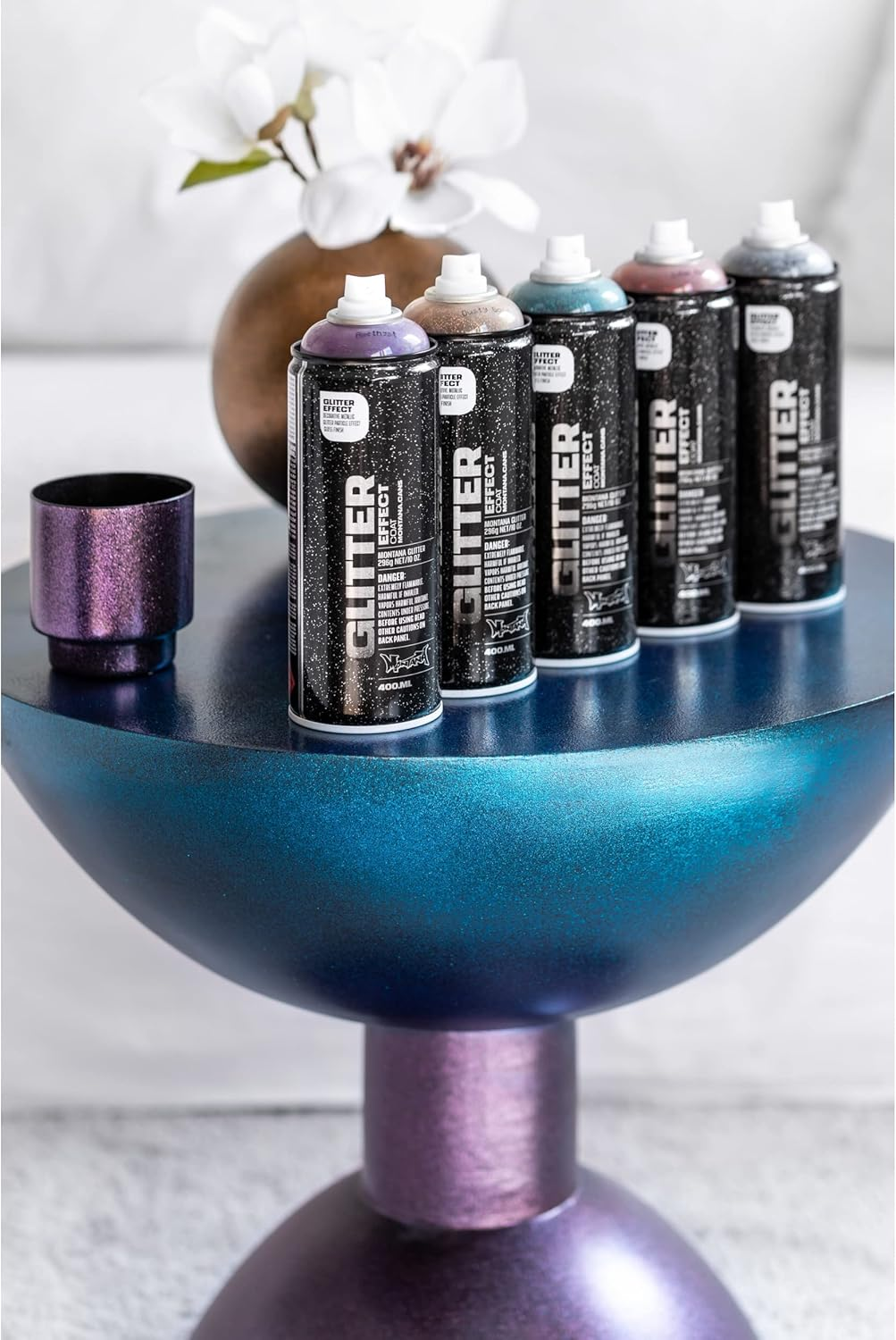 MONTANA CANS GLITTER EFFECT AMETHYST 400ML