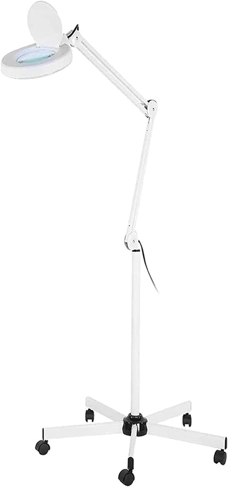 Floor Magnifying Lamp LED Lighting, Beauty Lamp Stand Floor Magnifying Lamp, Lamp Floor Lamp Flashlight Magnifying Glass Lamp, Skin Care Beauty Nail Art Tattoo XXZ image number 6