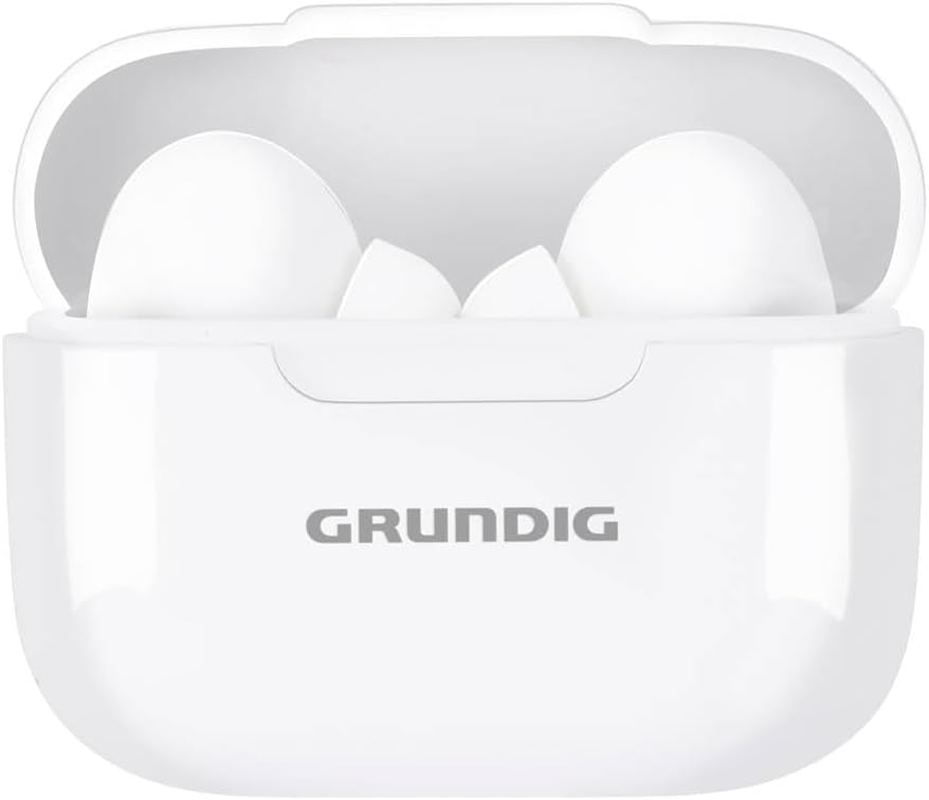 Grundig Bluetooth Headphones - In-Ear Earbuds 230Mah - Earphones with 4 Hours Playback Time - Wireless Headphones for Hands-Free Calling - Includes Charging Case USB-C Charging Cable