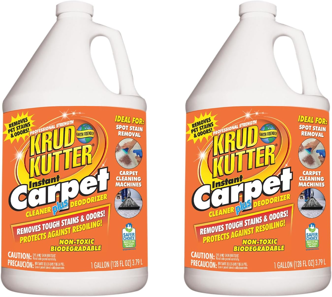Krud Kutter Carpet Cleaner Spray 946Ml Professional Strength Stain Remover and Deodorizer for Pet Stains, Motor Oil, Red Wine, and More Non-Toxic, Deep Cleaning Formula image number 6