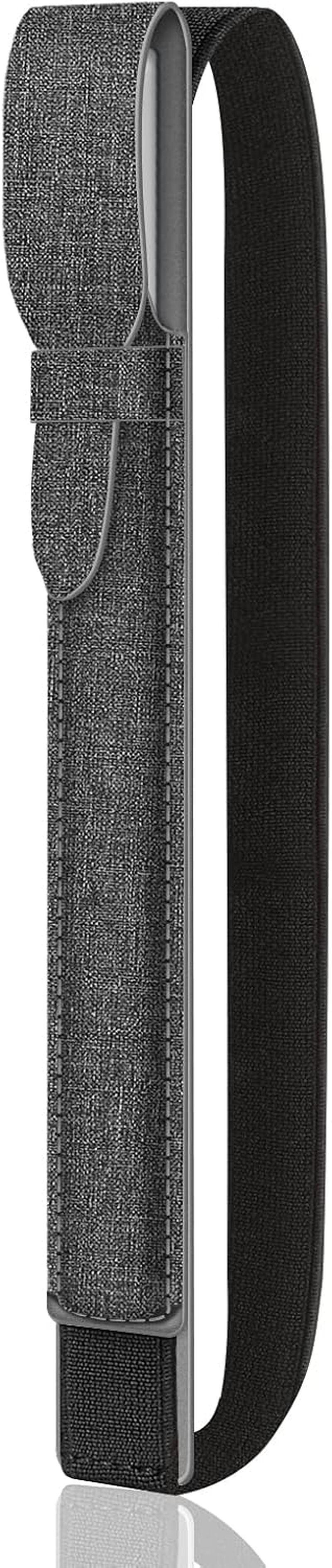 Fintie Pencil Holder Compatible with Remarkable 2, Stylus Pouch PU Leather Pen Sleeve Portable Elastic Pencil Case Cover for Remarkable 2/Boox/Scribe Stylus Pen, Black