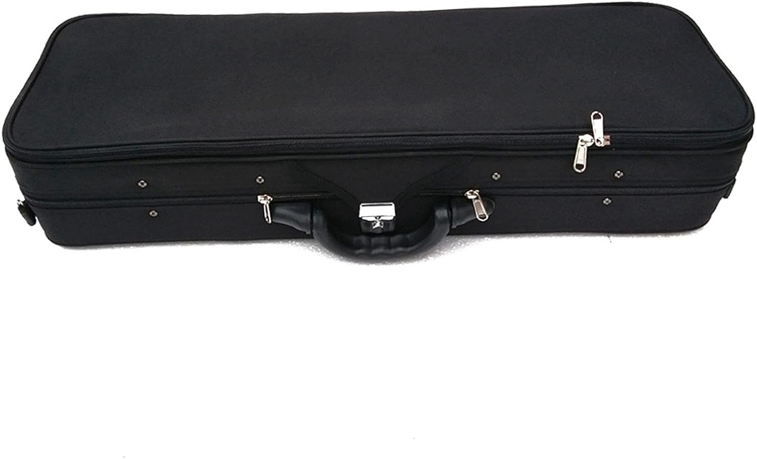 Colaxi Oblong Violin Case Violin Carrying Bag Musical Instrument Accessories Professional Violin Travel Case Oxford Cloth Violin Case for Beginner, 78.2Cmx25.2Cm image number 1