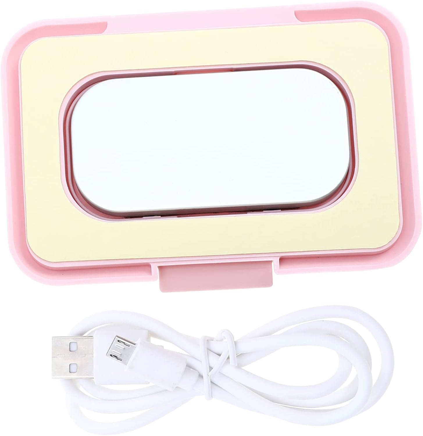 1Pc Portable Wipe Warmer Wet Tissue Heater Constant Temperature Design Convenient for Travel Keeps Wipes Fresh Moist for Diaper Changing Go Use image number 2