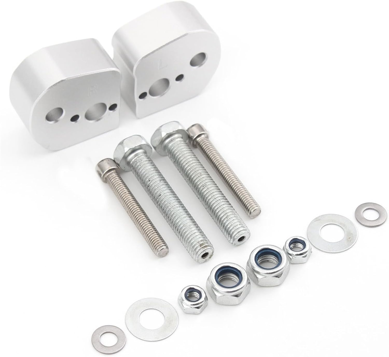 Handlebar Parts Decoration Accessories Motorcycle Handlebar Riser Handle Bar Increase Heighten Adapter for FJR1300 2006-2020 image number 3