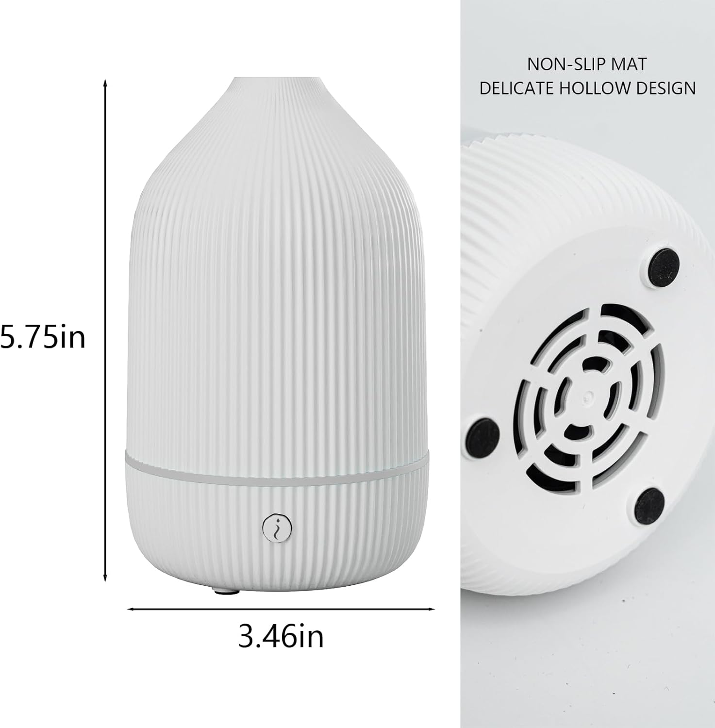 SOICARE Small Essential Oil Diffuser, 100ML Mini Aromatherapy with USB Cable & Adapter, 7 Color Changing USB Powered Aroma Scent for Home/Room/Office/Travel/Gift image number 4