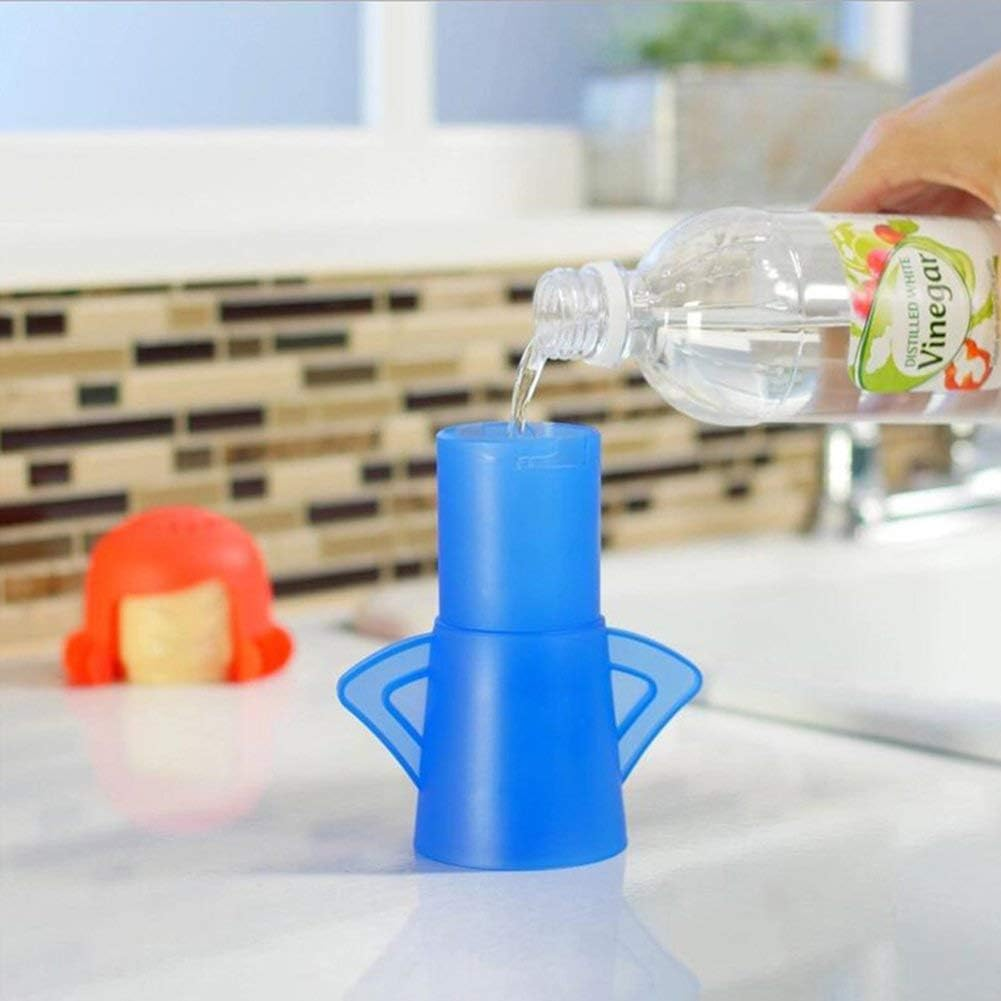 Angry Mama Microwave Cleaner Angry Mom Microwave Oven Steam Cleaner and Disinfects with Vinegar and Water for Kitchens, Steamer Cleaning Equipment Easily Cleans the Crud in Minutes (Blue) image number 2