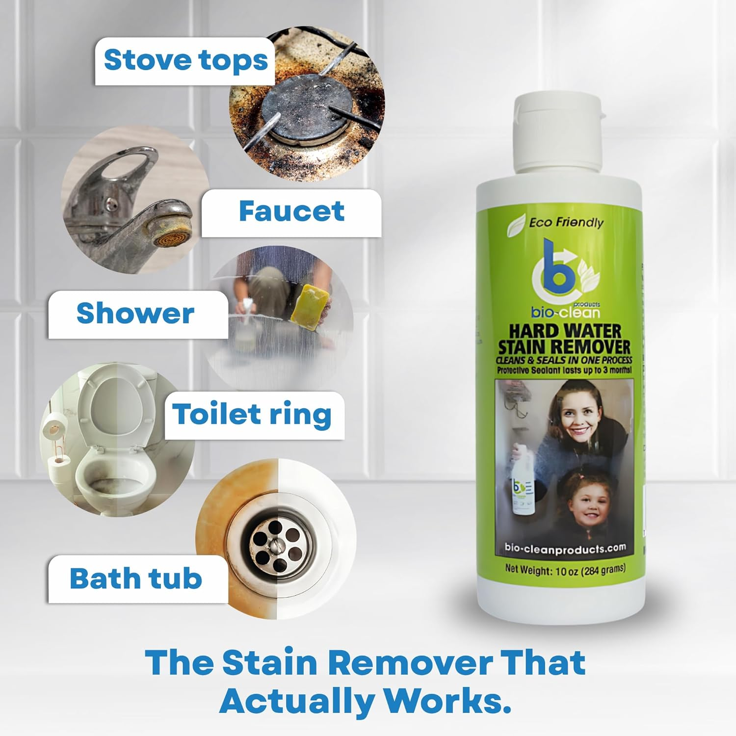 Bio-Clean Products Hard Water Stain Remover, Green image number 6