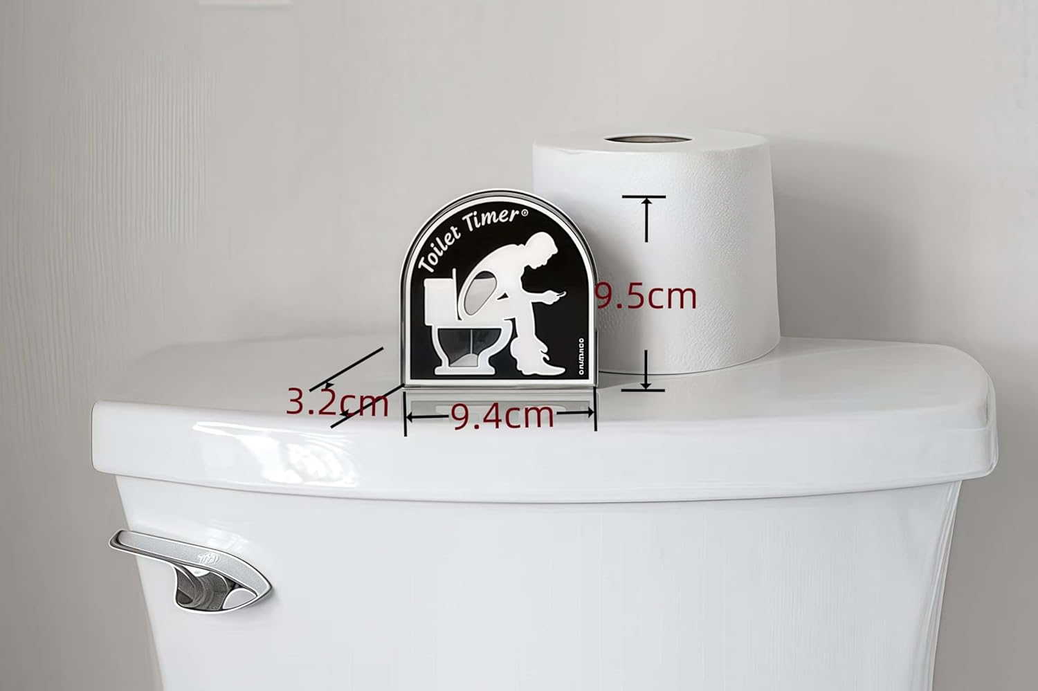 ARREBOL Toilet Timer, Funny White Elephant Gifts for Adults, Men, Dad, Husband, Boyfriend