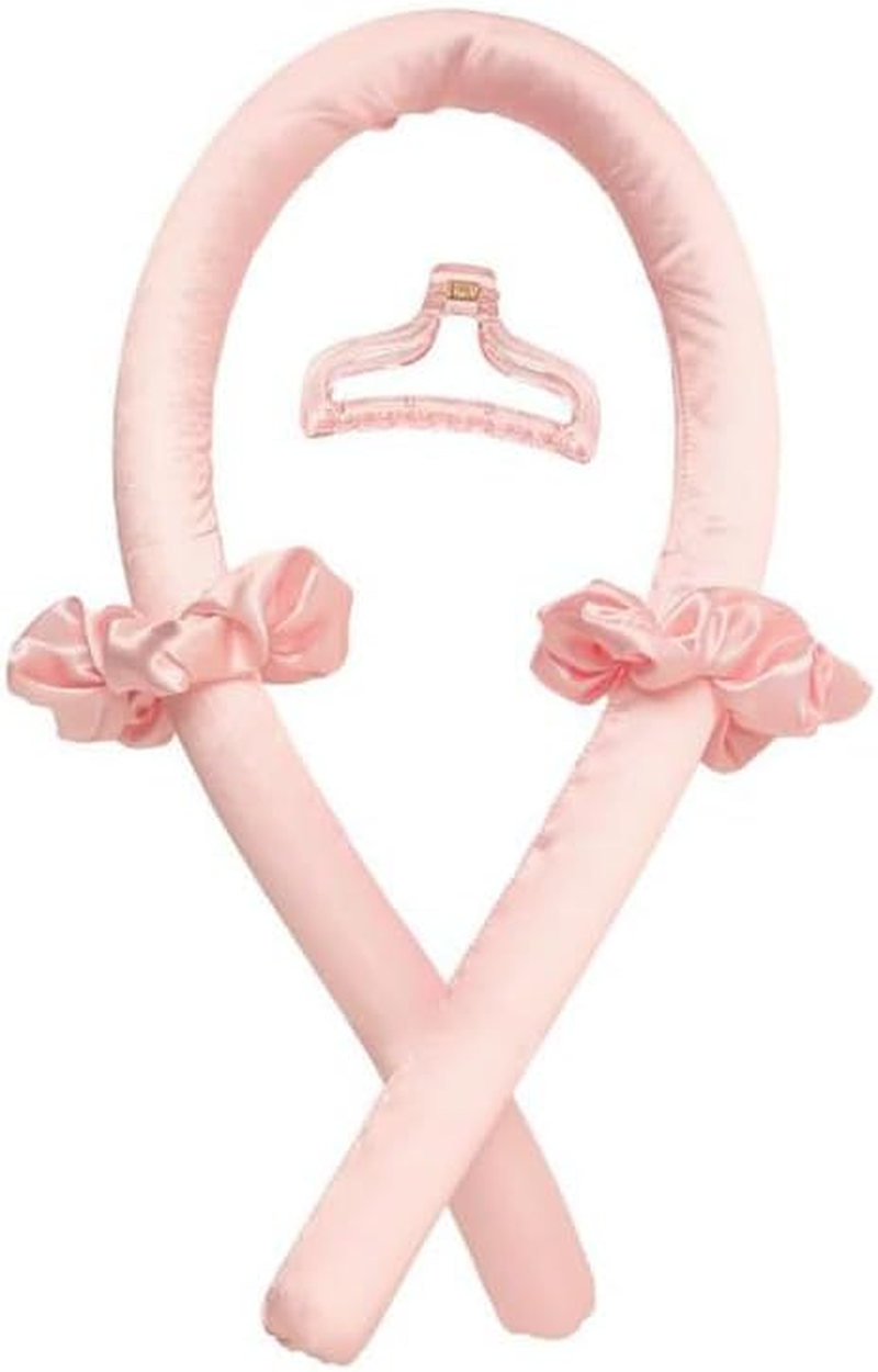 CUEMOON Curls without Heat, Heatless Curls Band Curlers Overnight, Silk Bands Hair, Curls Make Overnight Long Hair Ribbo image number 4