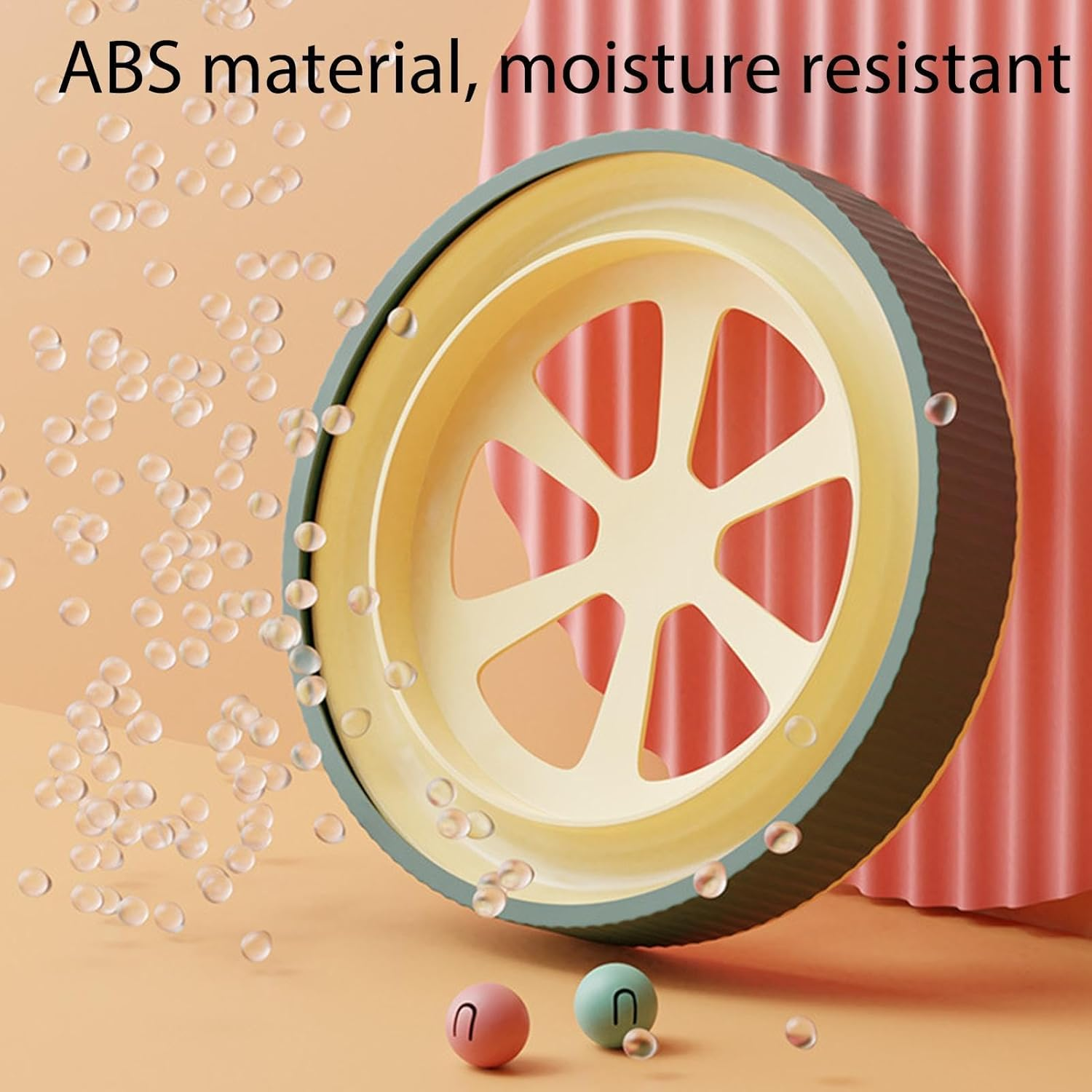 Cat Scratch Pad, Cat Scratcher Pad with Interactive Balls, Cat Scratching Board, round Cat Scratching Board, Cat Scratching Cardboard, Durable Cat Toy Ball Track for Furniture Protection, Supports Pet image number 4