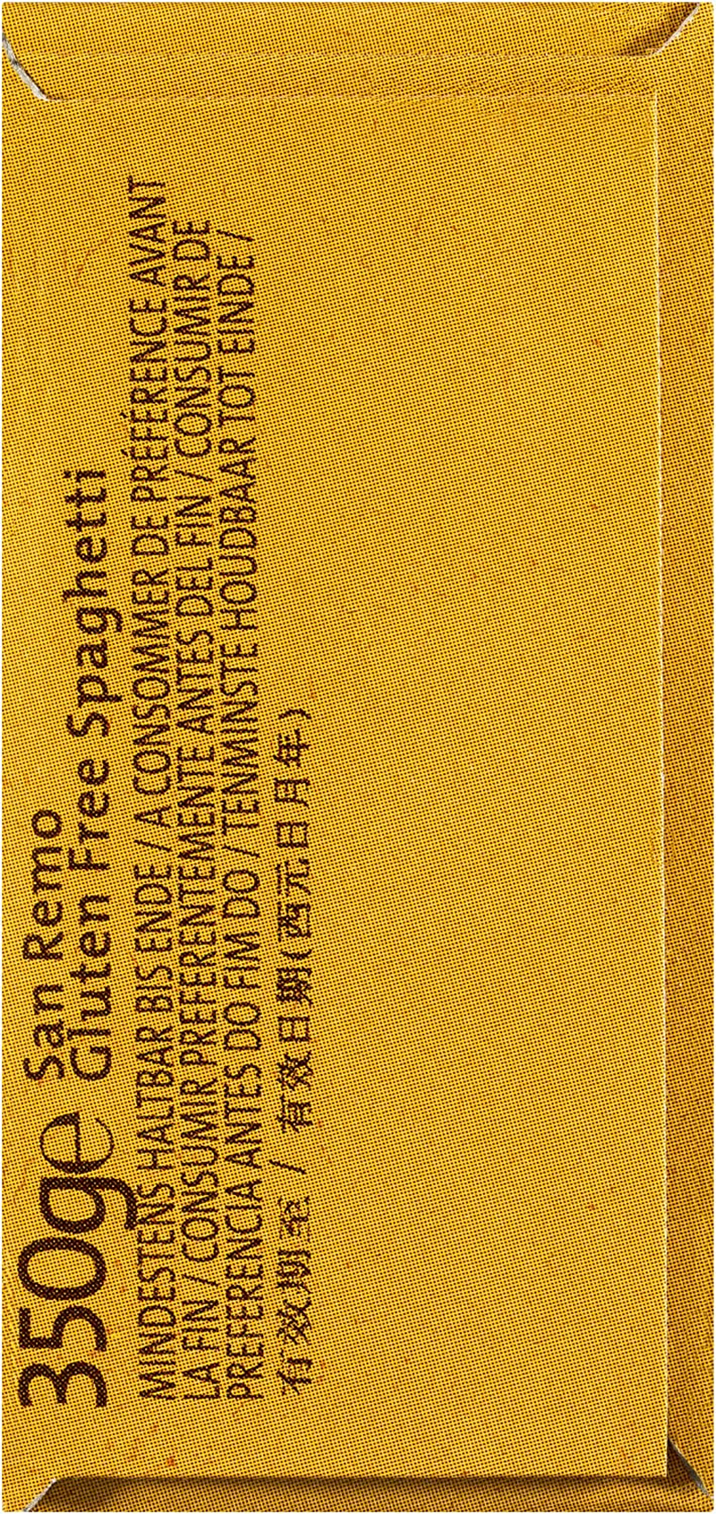 San Remo Gluten Free Spaghetti, 350 G image number 2