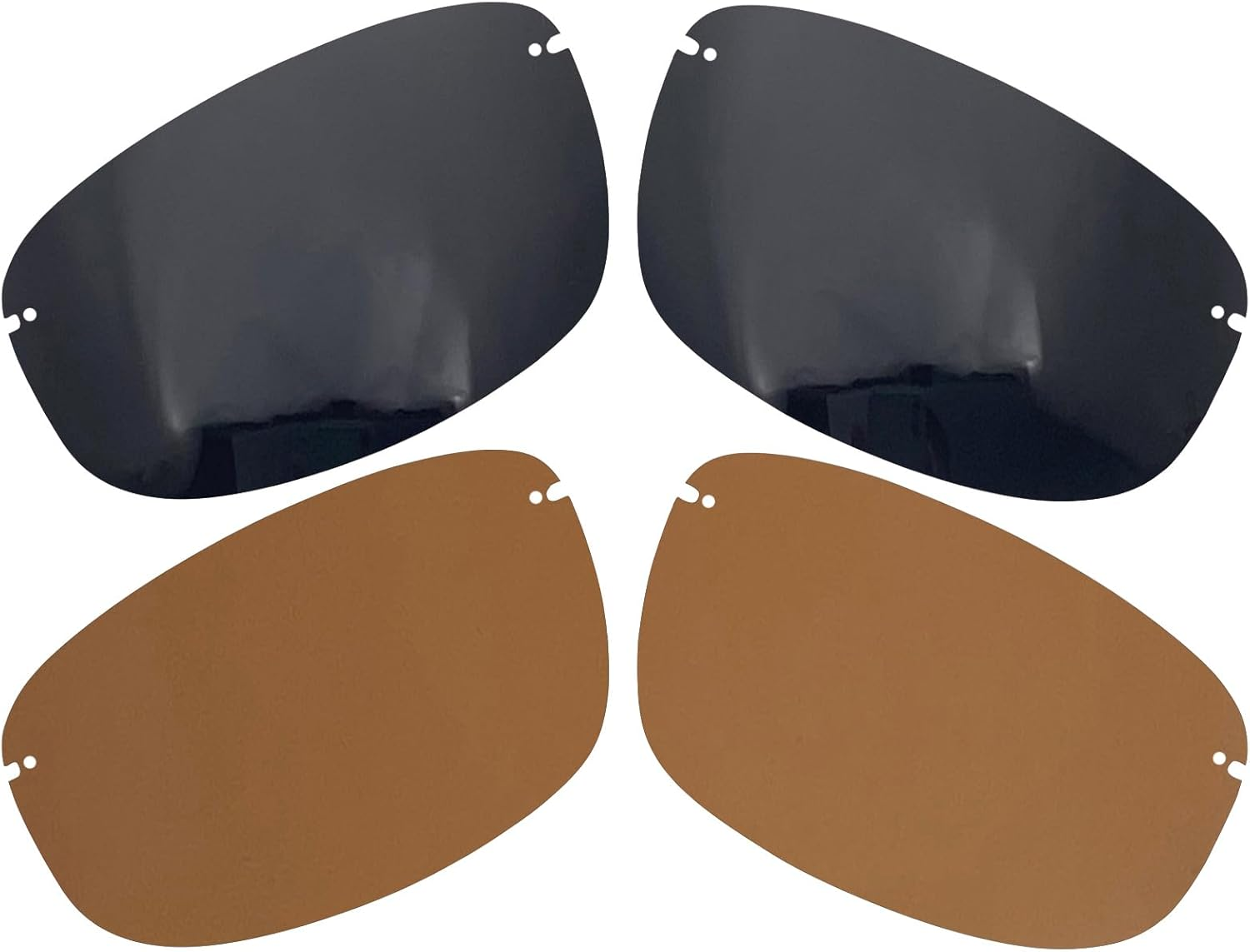 Replacement Lenses for Maui Jim Ho'Okipa Sunglasses No-Polarized,Thick of 2.0Mm Sunglasses image number 2
