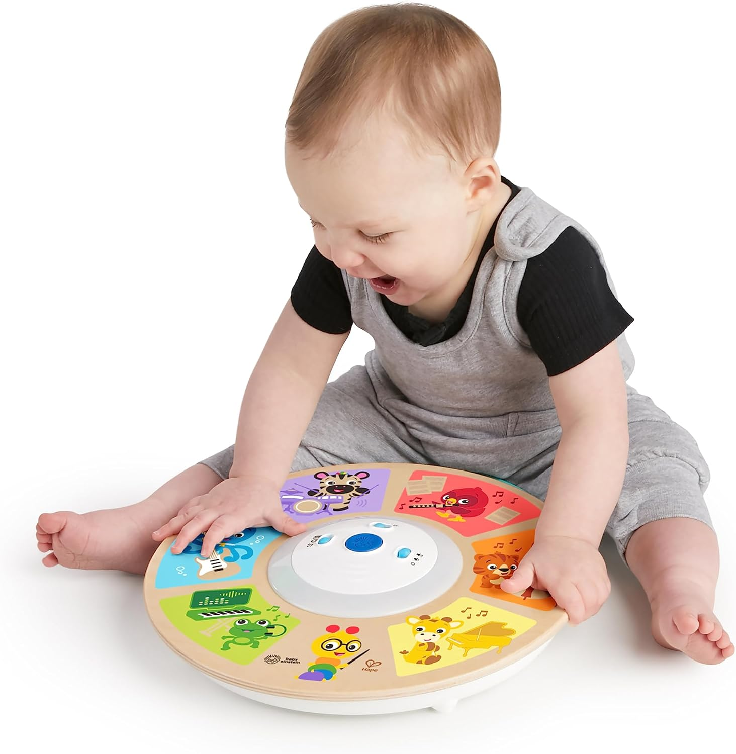 Baby Einstein Cal'S Smart Sounds Symphony Magic Touch Wooden Electronic Activity Toy, Ages 6 Months + image number 6