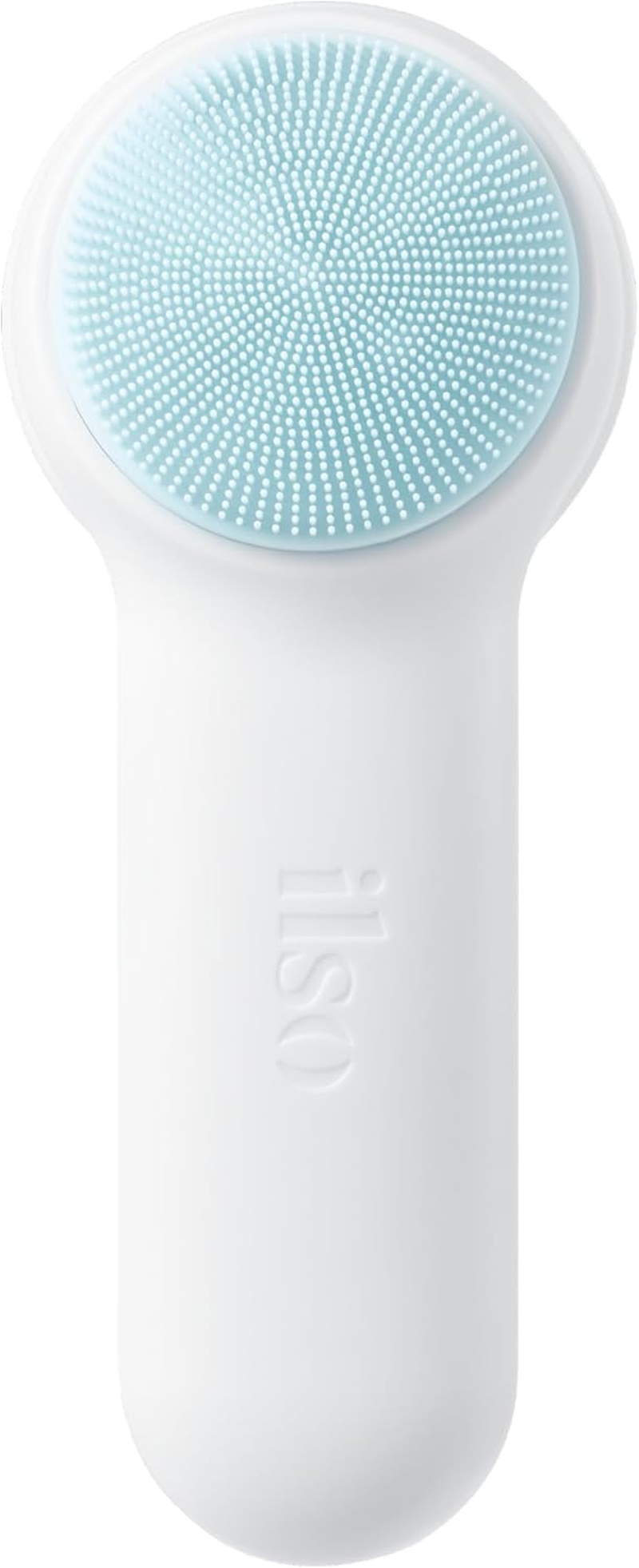 ILSO Pore Cleansing Master, Silicone Facial Brush, White Blue, Deep Cleansing Tool with 1,361 Micro-Bristles, 5.7X 2.1 X 1.1 Inches (146X54X30Mm) image number 1